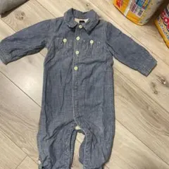 GAP デニムロンパース　80 12m-18m