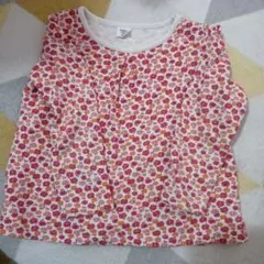 SIMPLE FREE 花柄 長袖 薄手 トレーナー 120