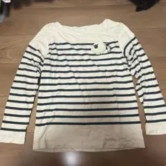 グラニフ　ひつじのショーン　ボーダーシャツ　長袖