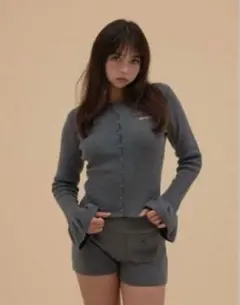 Pansy knit set up andmary アンドマリー