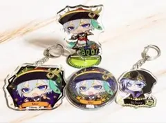 ツイステ　シルバー　ハロウィン　アクリルスタンド　アクリルキーホルダー　缶バッジ