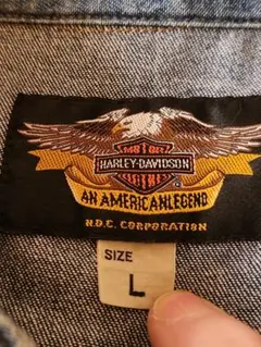 【Harley-Davidson】 Denim Jacket 刺繍