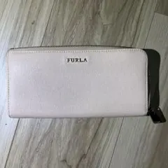 FURLA フルラ ラウンドファスナー 長財布 ピンクベージュのサムネイル