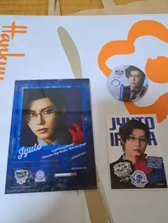 ヒプステ　ロールアイスコラボ　入間銃兎 アクリルスタンドとバッジ