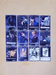 名探偵コナンカードゲーム　魅惑のマジック　ジン SR 他　黒の組織カードセット②