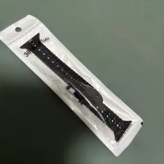 Apple Watch用 ブラックバンド 38/40/41mm 花　黒