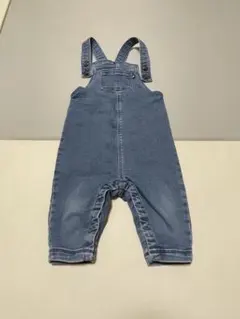 デニムブルー オーバーオール 81cm