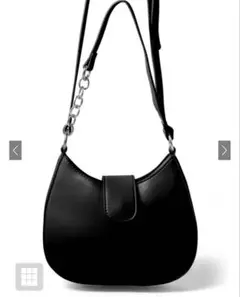 GRL 2Wayチェーンハンドルレザーショルダーバッグ [tr589] バッグ