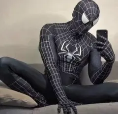 スパイダーマン コスチューム 全身タイツ シェルマスク付き スパイダーマン コスチューム 全身タイツ シェルマスク付き | Mercari