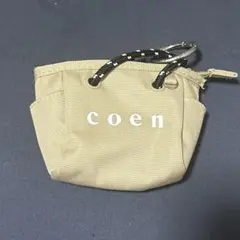 【coen】ロゴ Pキャンバストート XSのサムネイル