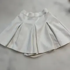 UNIQLO キッズ プリーツスカート 150cm ホワイト