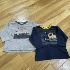 SLAP SLIP べべ 長袖Tシャツ 80サイズ 車柄