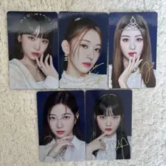 ルセラフィム ランダムフォトカード 箔押し コンプセット