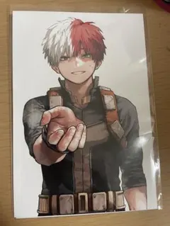 ヒロアカ　轟焦凍　特典ポストカード　42巻　僕のヒーローアカデミア