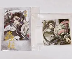 鬼滅の刃 C105幕間画 webくじ 箔押しブロマイド ステッカー 胡蝶しのぶ②