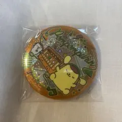 サンリオキャラクターズキラキラ缶BIG缶バッジ2ポムポムプリン☆