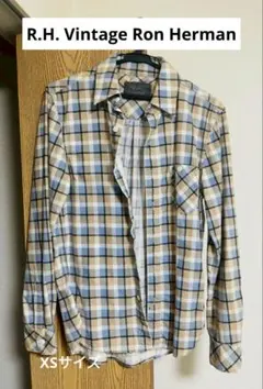R.H. Vintage Ron Herman ネルシャツ XS