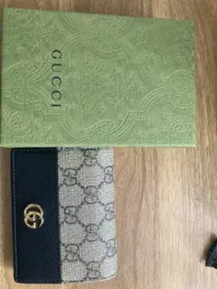 ぱくぱく様専用 GUCCI ブラウン長財布 GGスプリーム - メルカリ
