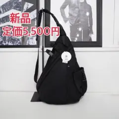 新品 定価5500円 コロニー2139 撥水 ワンショルダー ボディ バッグ 黒