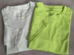 柔らかく着やすい❢ロンT＆ライムグリーンTシャツ