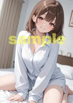 【ラミネート無料】A4サイズポスター/美少女/S220