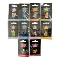 ディズニーストア 100周年 ピンバッジ 全10種 コンプリート 未使用