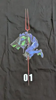 エヴァンゲリオン EVANGELION　初号機　Tシャツ 01　黒　3XL