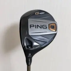 左打ち レフティ PING ピン G400 9w フェアウェイウッド