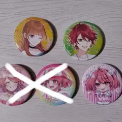 からぴち　のあさん　えとさん　じゃぱぱさん　缶バッジ