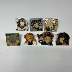鬼滅の刃 キャラクターピンバッジ 8個セット