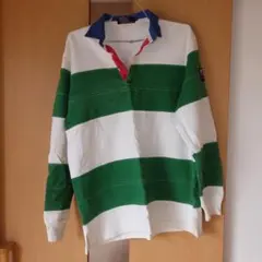 ラルフローレン ラガーシャツ 1990年代 ナイガイ ポロスポーツ SPORT