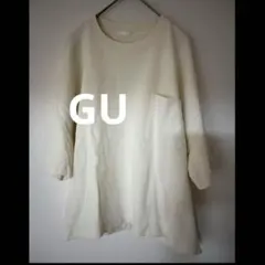 GU ポケット付き半袖 Tシャツ コットン100％