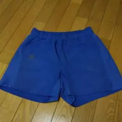 Salomon 青 ランニングパンツ S