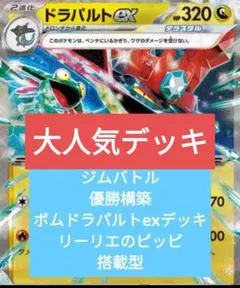 し*ん様 ジムバトル優勝構築　ボムドラパルトexデッキ　リーリエのピッピex