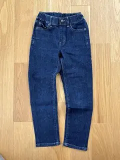 【120】ユニクロ ウルトラストレッチデニムスリムフィットパンツ キッズスキニー