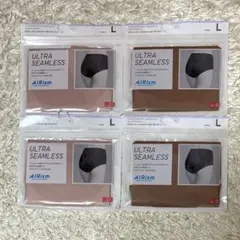 【新品】ユニクロ ウルトラシームレスショーツ（ジャストウエスト）　4点セット