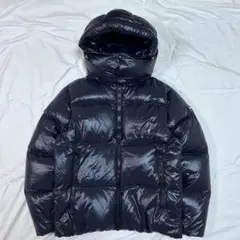 未使用級 現行タグ DUVETICA TIFO ティフォ 光沢 ダウン ネイビー