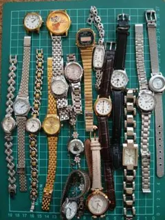 アナログ時計セット シルバー ゴールド