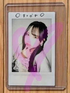 松本かれん　サイン入りチェキ