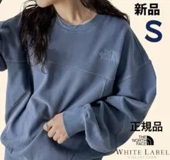 国内未発売★新品☆ノースフェイス ユーズド加工 スウェット トレーナー 韓国