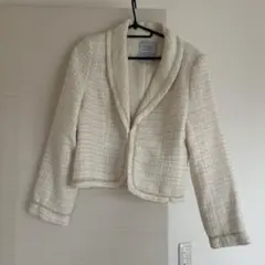 GIRL ショートジャケット ホワイト