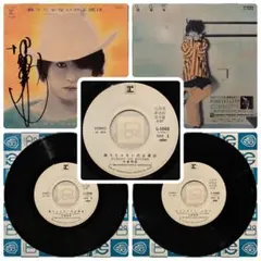 中森明菜 見本盤 レコード SAND BEIGE サイン 非売品 プロモ 白ラベ