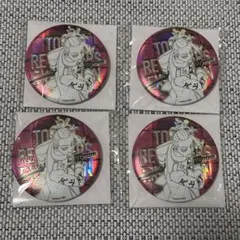台湾　東京リベンジャーズ　水玉　缶バッジ　4点セット 三途春千夜