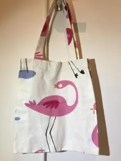フラミンゴ柄トートバッグ コーディーコービー