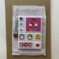 【新品】サンリオ　平成女児　シークレットタイルシール風ミニミラー　ハローキティ