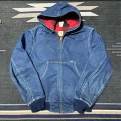 【レアモデル】80s Carhartt USA製 デニム アクティブジャケット