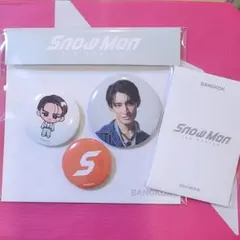 SnowMan 向井康二 トレカ 缶バッジ ポップアップ バンコク a