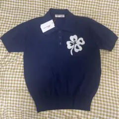 【mardi】マルディ ポロシャツ 半袖 黒 SLIMFIT SHIRT PIQUET CLOVERMARDI（ポロシャツ）｜Mardi