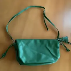 【未使用品】Green Parks ショルダーバッグ グリーンのサムネイル