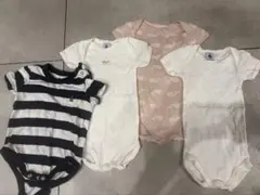 PETIT BATEAU babyGap ボディスーツ 4枚セット